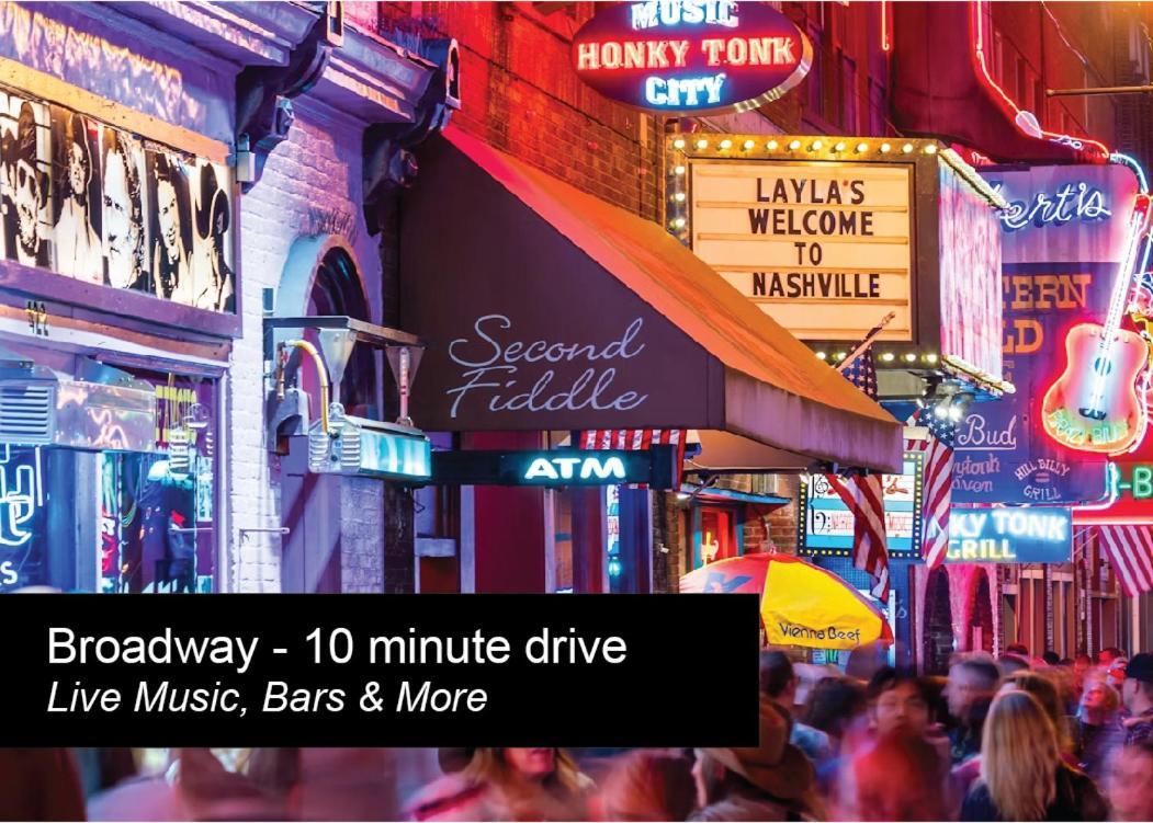Closetobroadwayairportoprymillsgameroom16 Nashville Eksteriør billede